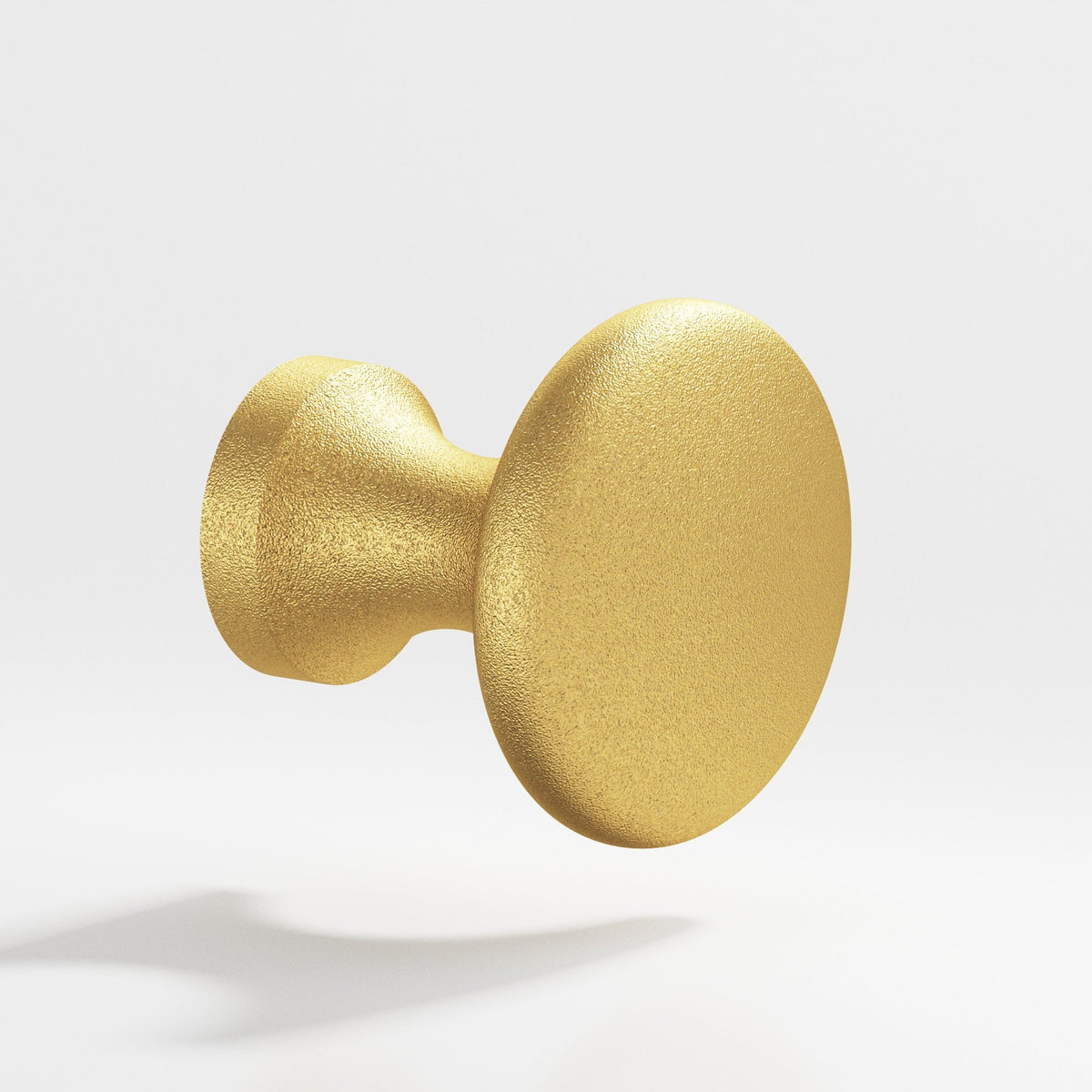 Colonial Bronze 115 Mushroom Knob, 7/8 in Diameter x 3/4 in Projection - Frost Brass™