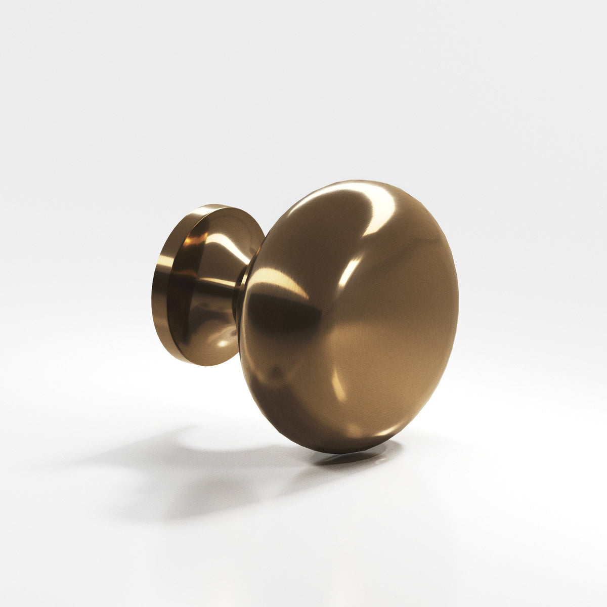 Colonial Bronze 124 Classic Round Knob, 1-1/8 in Diameter - Light Statuary Bronze
