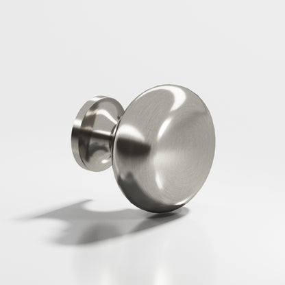 Colonial Bronze 124BB Classic Round Back-to-Back Shower Door Knob Kit, 1-1/8 in Diameter - Satin Nickel