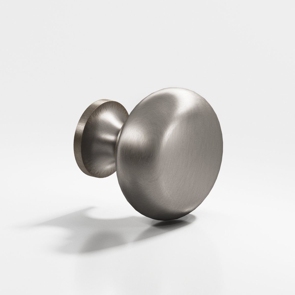 Colonial Bronze 124 Classic Round Knob, 1-1/8 in Diameter - Pewter
