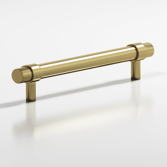Colonial Bronze 1308 Collared Round Pull with Straight Posts, 5/8 in Diameter