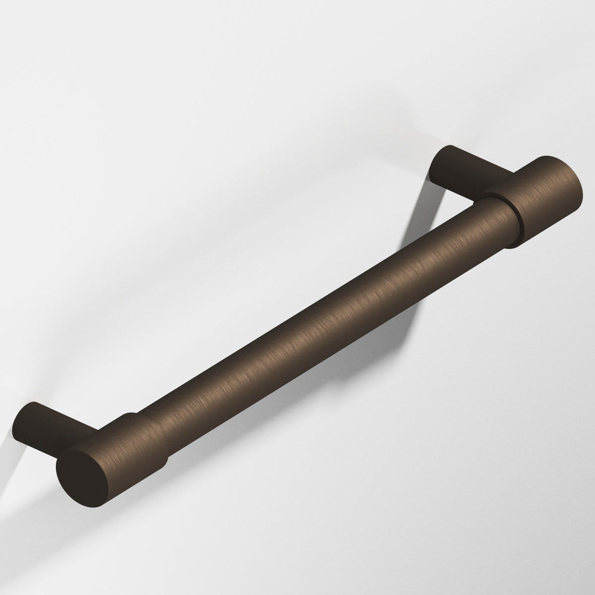 Colonial Bronze 1346 Round Pull with Turned-Down Bar and Straight Posts, 5/8 in Diameter - Heritage Bronze
