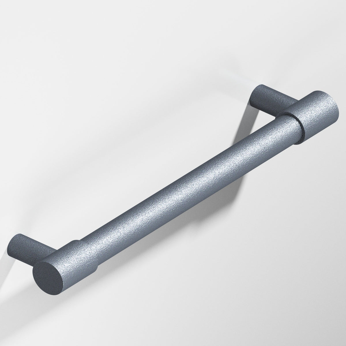 Colonial Bronze 1346 Round Pull with Turned-Down Bar and Straight Posts, 5/8 in Diameter - Frost Chrome™