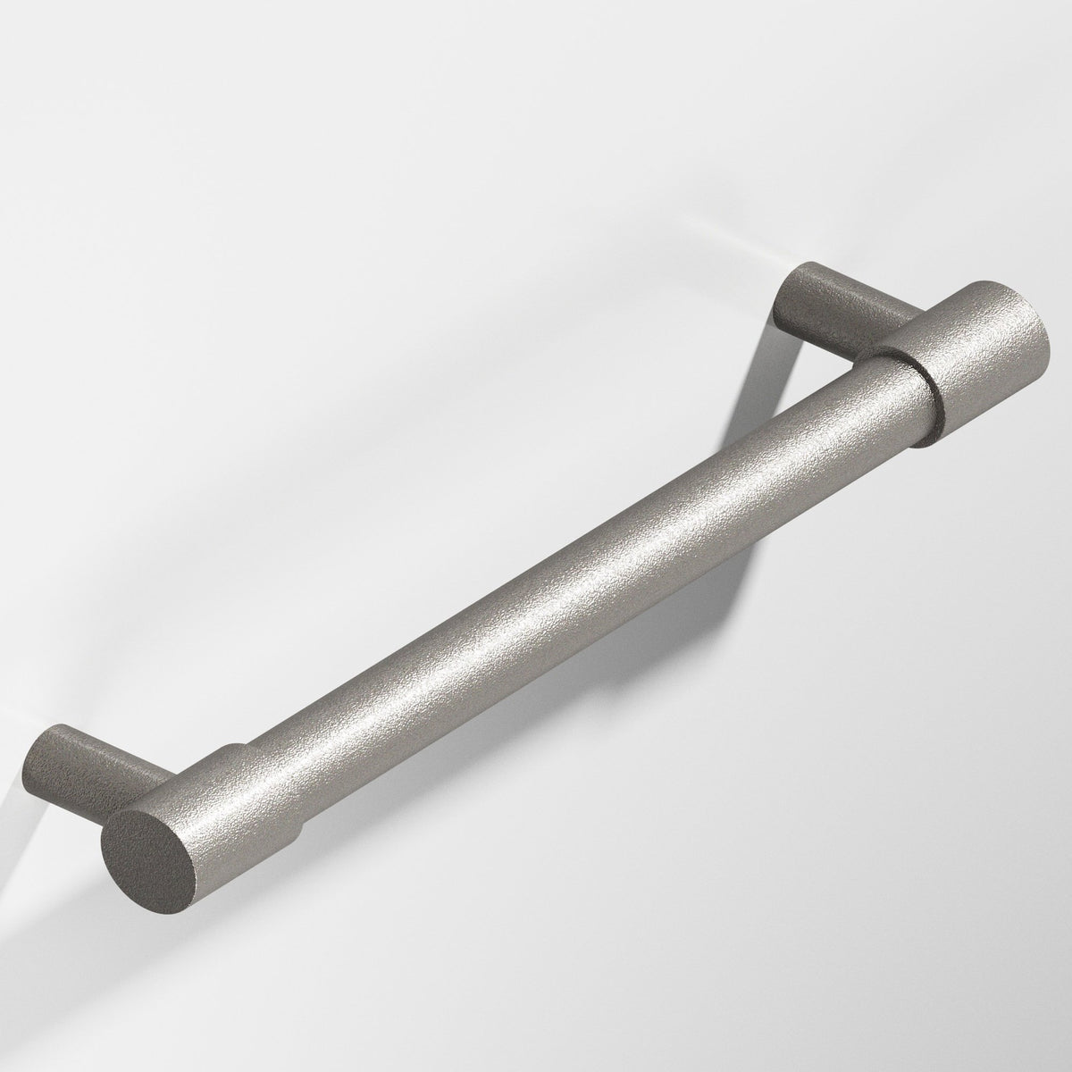 Colonial Bronze 1346 Round Pull with Turned-Down Bar and Straight Posts, 5/8 in Diameter - Frost Nickel™