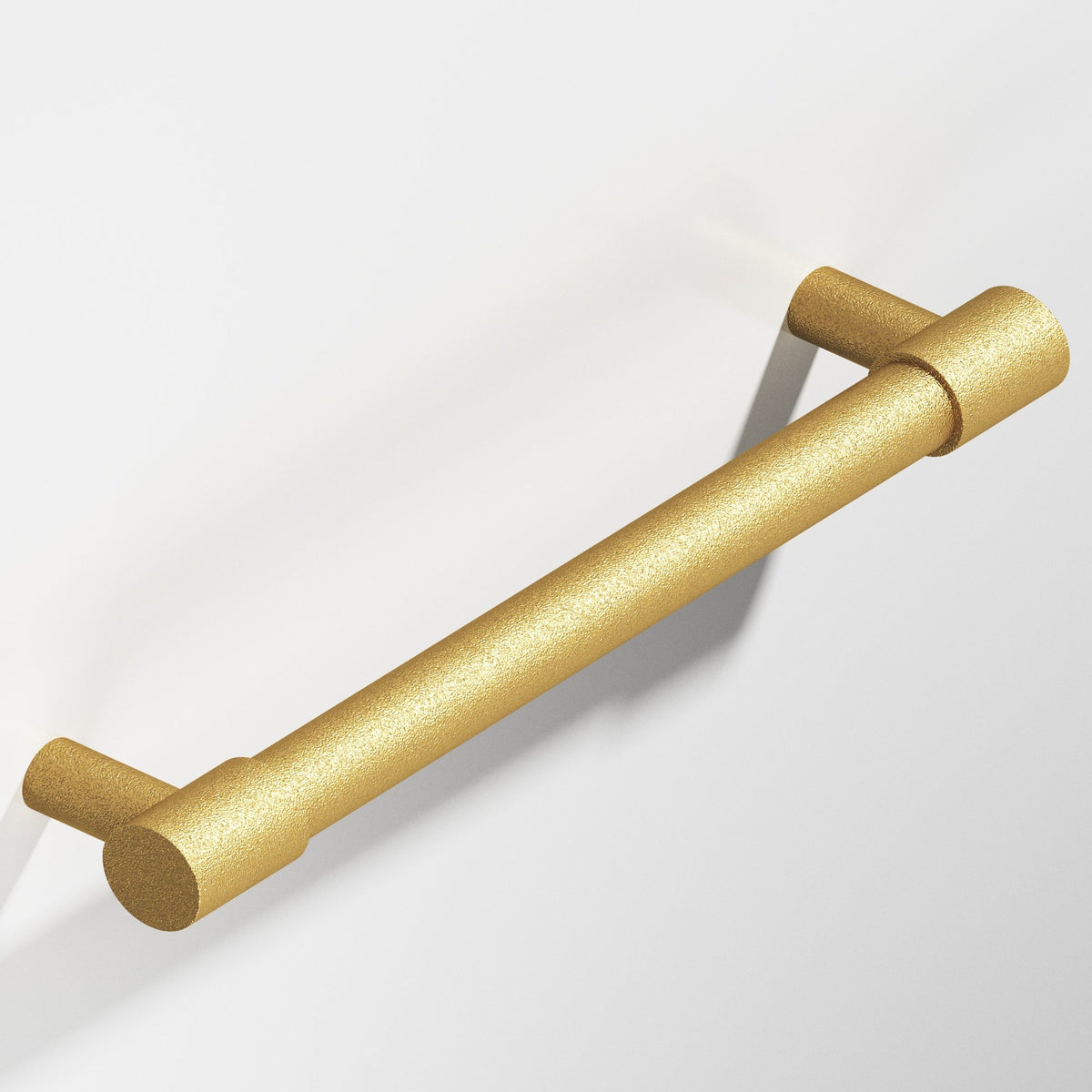 Colonial Bronze 1346 Round Pull with Turned-Down Bar and Straight Posts, 5/8 in Diameter - Frost Brass™