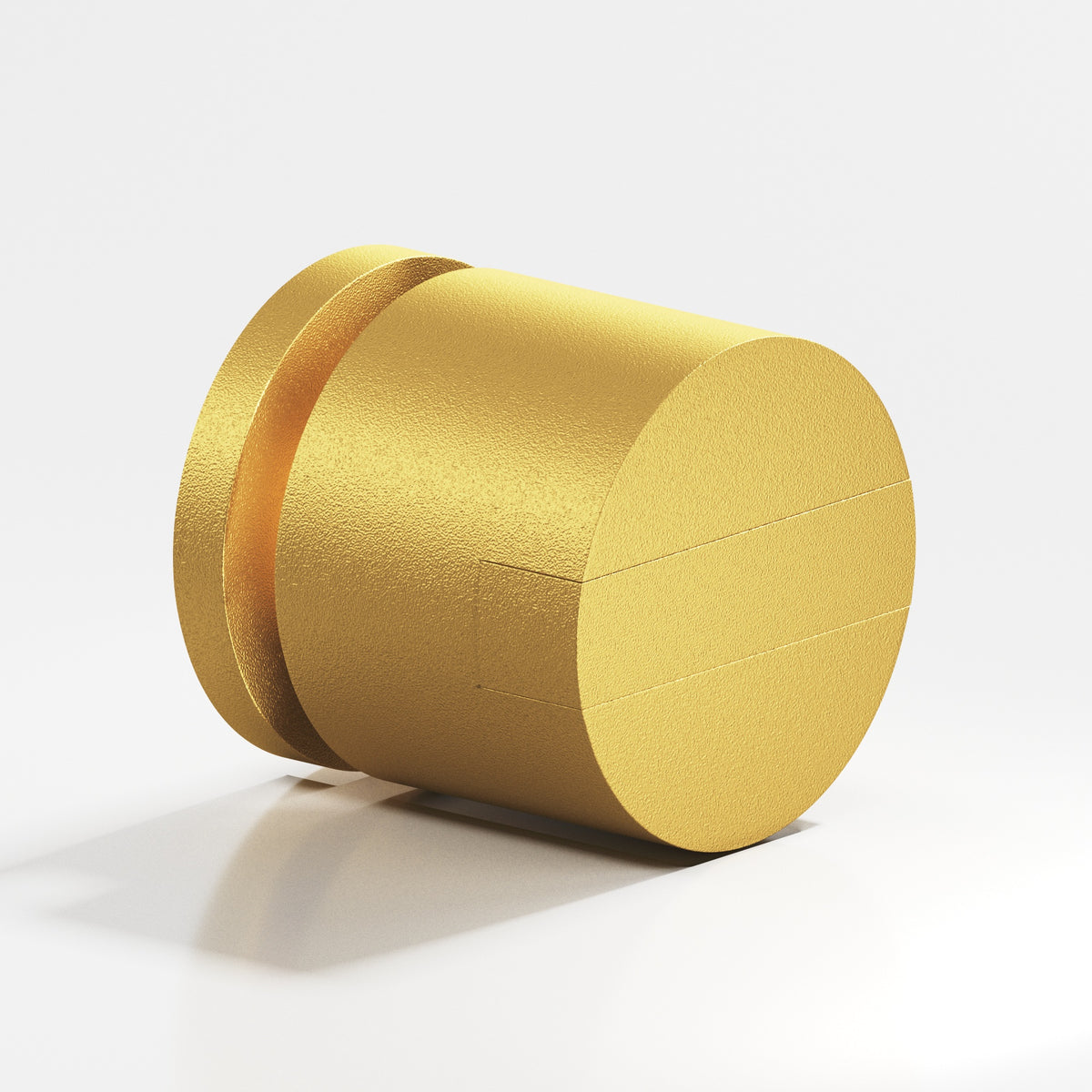 Colonial Bronze 1387 Grooved Striped Cylinder Knob, 1-1/4 in Diameter - Frost Brass™