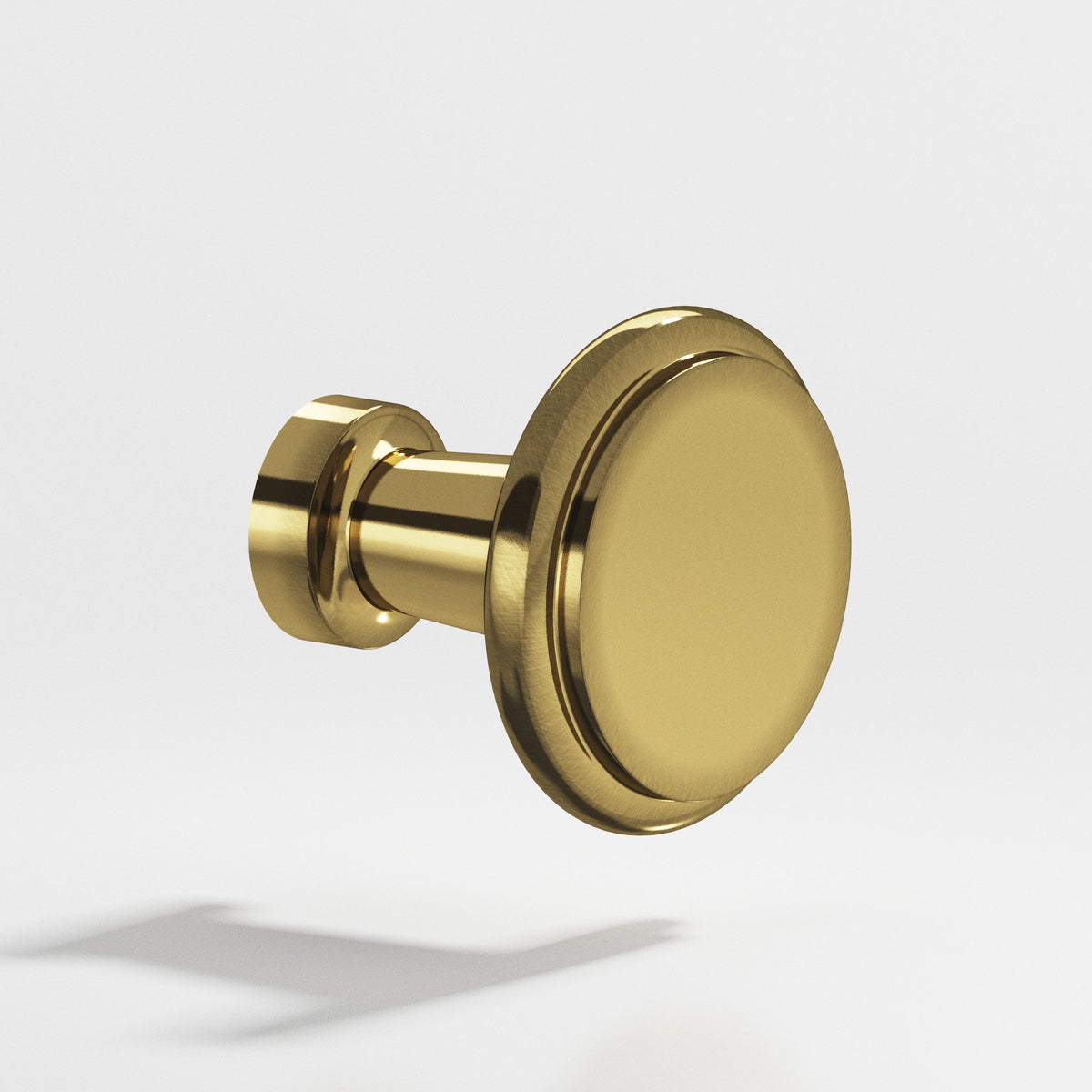 Colonial Bronze 138 Round Stepped Knob, 1-1/16 in Diameter - Antique Bronze