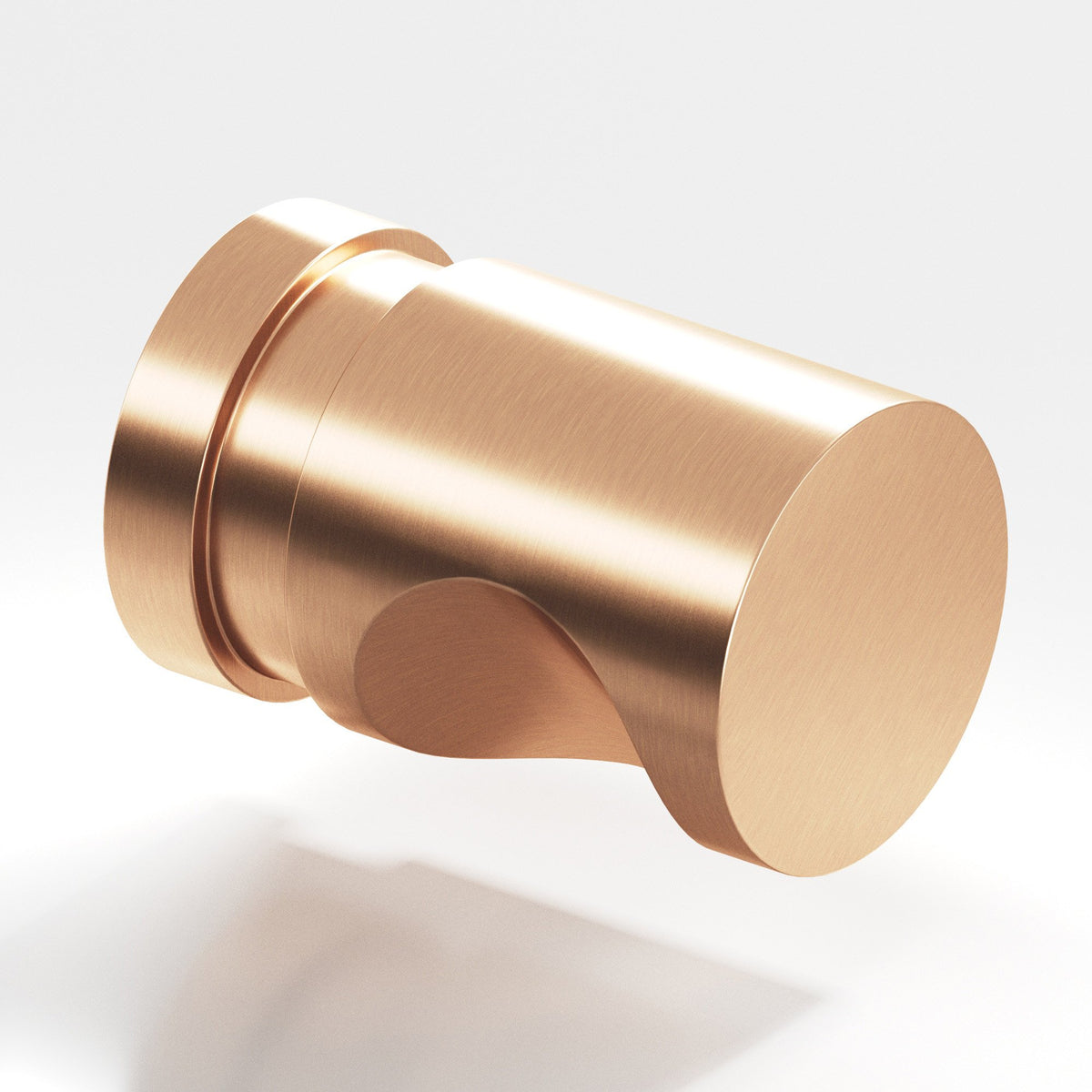 Colonial Bronze 141 Grooved Cylinder Knob, 1/2 in Diameter - Satin Bronze
