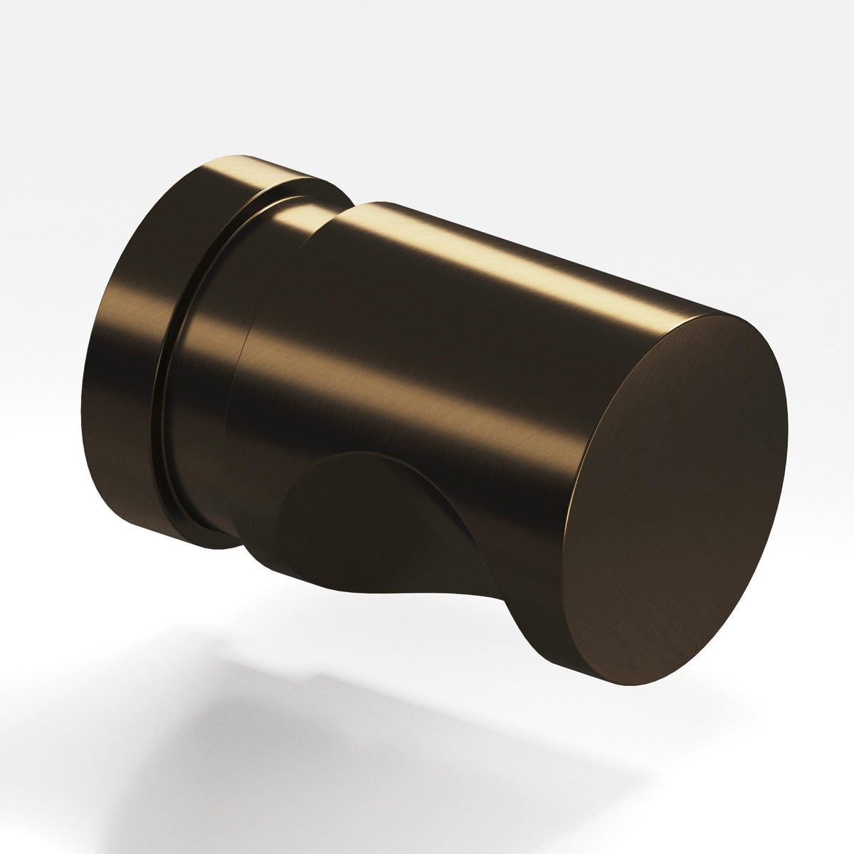 Colonial Bronze 141 Grooved Cylinder Knob, 1/2 in Diameter - Oil Rubbed Bronze