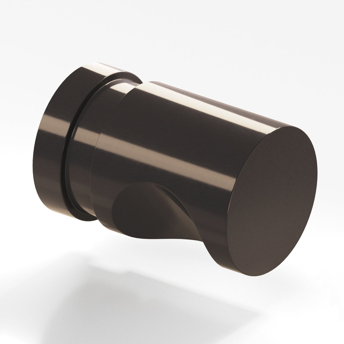Colonial Bronze 141 Grooved Cylinder Knob, 1/2 in Diameter - Dark Statuary Bronze