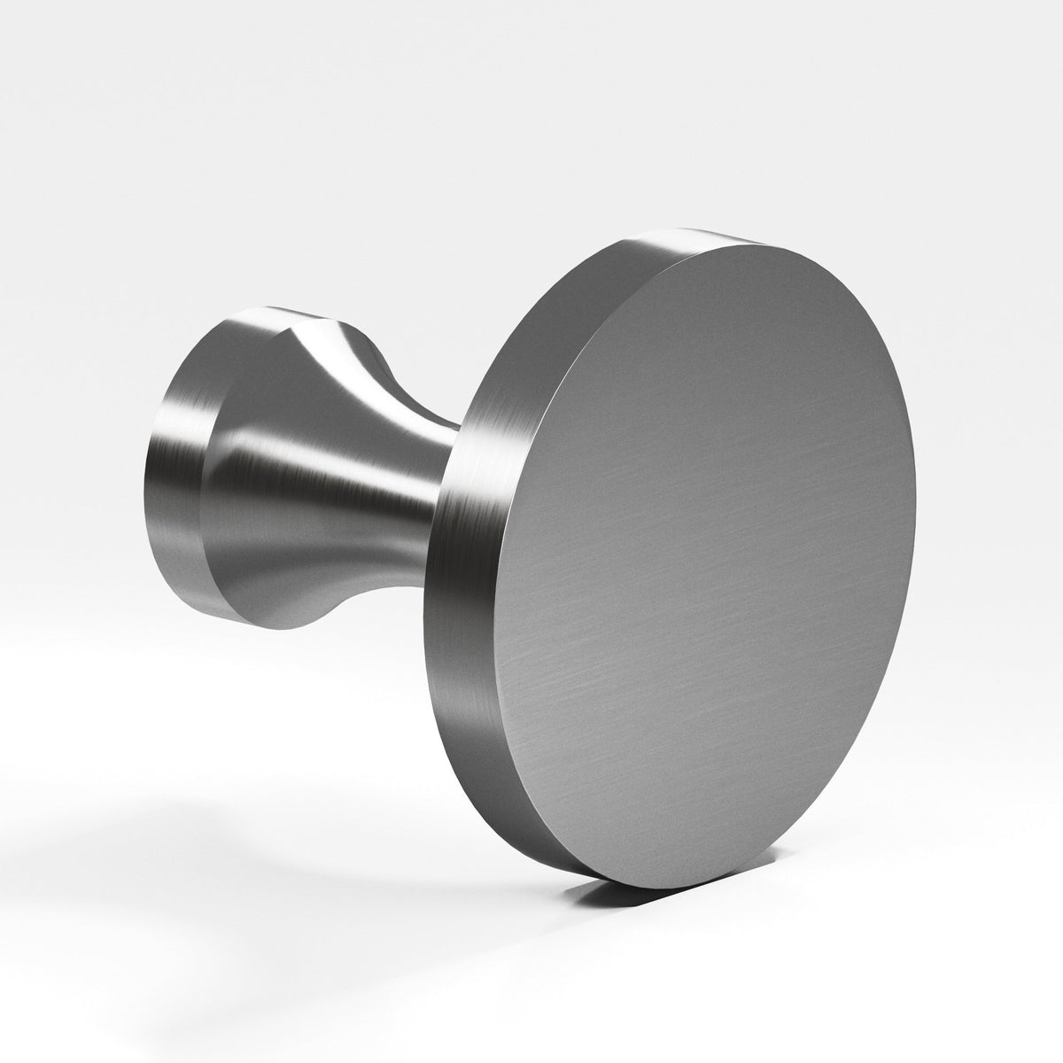 Colonial Bronze 172 Disc Knob with Flared Post, 1-1/2 in Diameter - Graphite