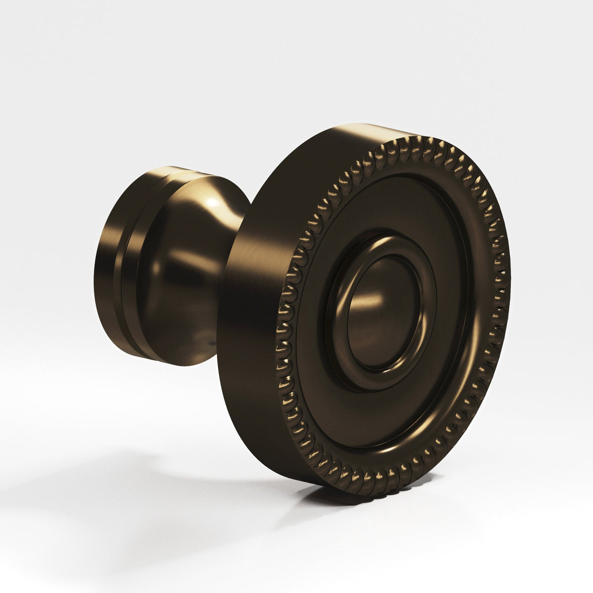 Colonial Bronze 174BB Beaded Rosette Back-to-Back Shower Door Knob Kit, 1-1/4 in Diameter - Oil Rubbed Bronze