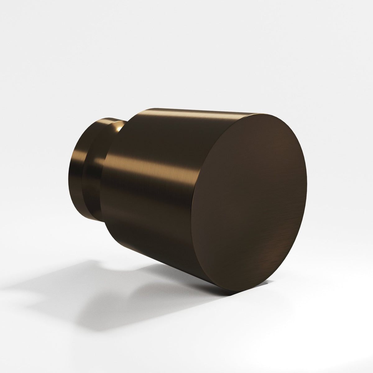 Colonial Bronze 180 Tapered Round Knob, 1 in Diameter - Oil Rubbed Bronze
