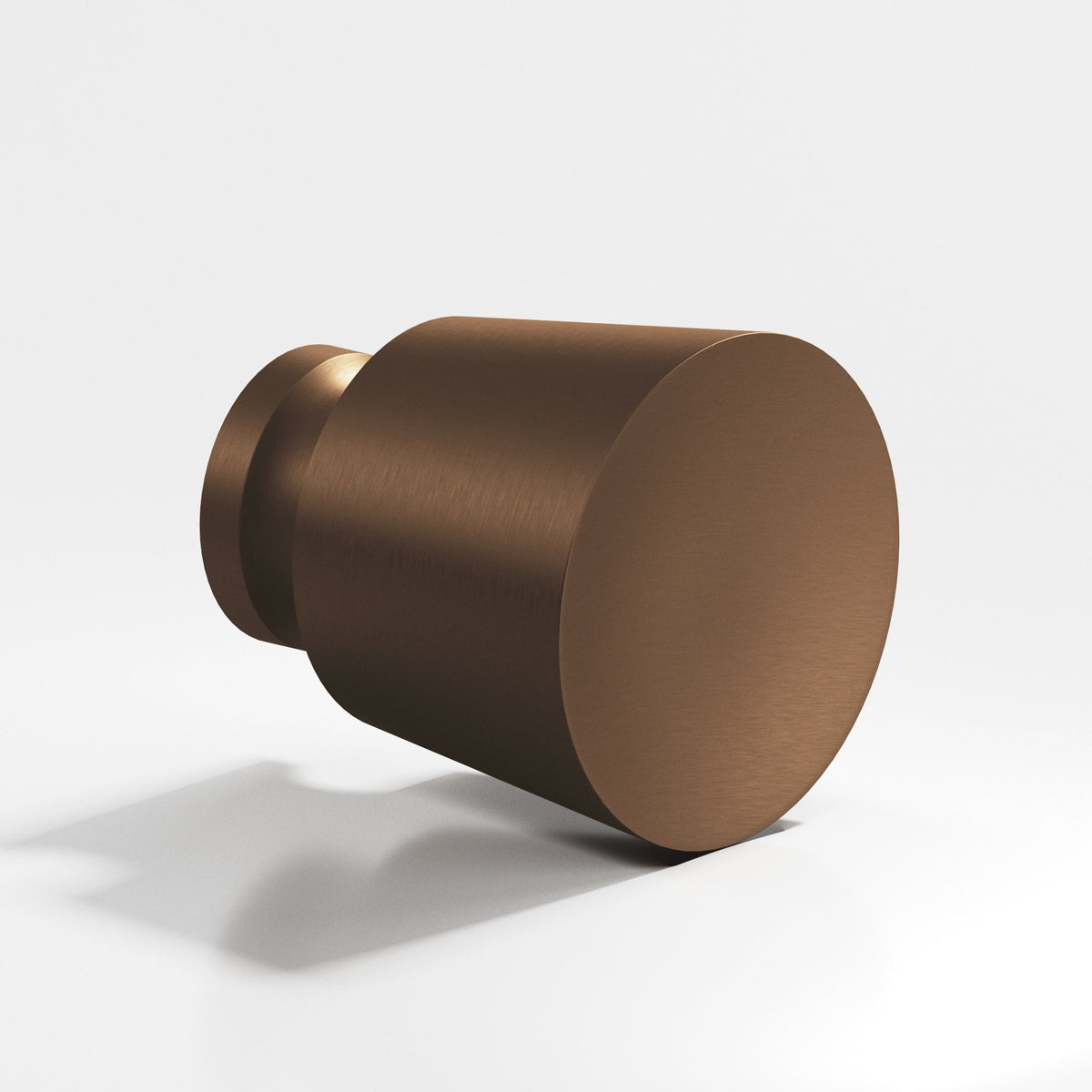 Colonial Bronze 180 Tapered Round Knob, 1 in Diameter - Matte Oil Rubbed Bronze