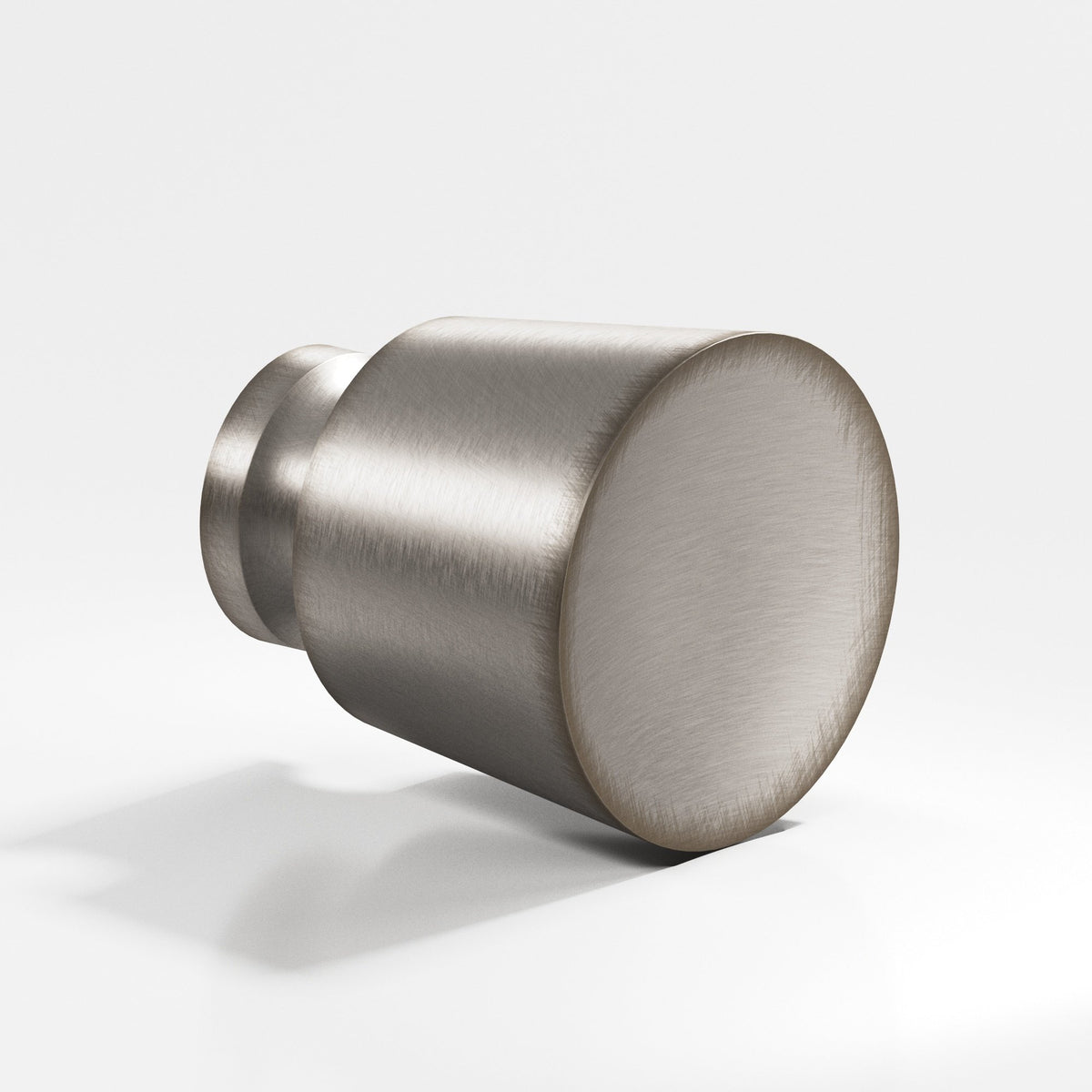 Colonial Bronze 180 Tapered Round Knob, 1 in Diameter - Pewter