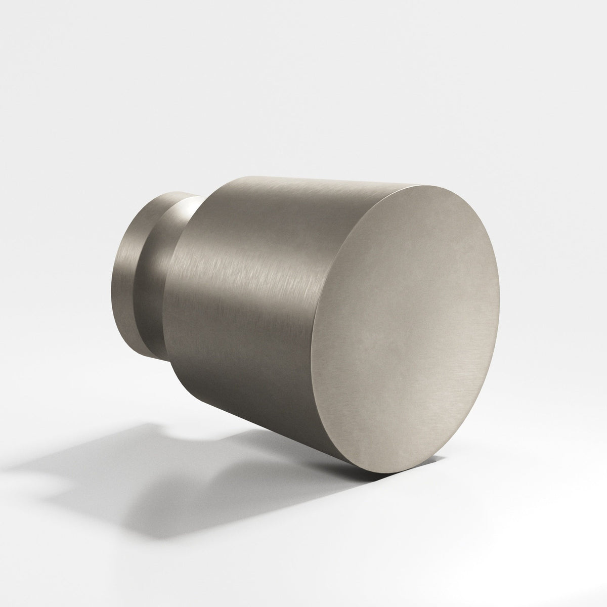 Colonial Bronze 180 Tapered Round Knob, 1 in Diameter - Matte Pewter