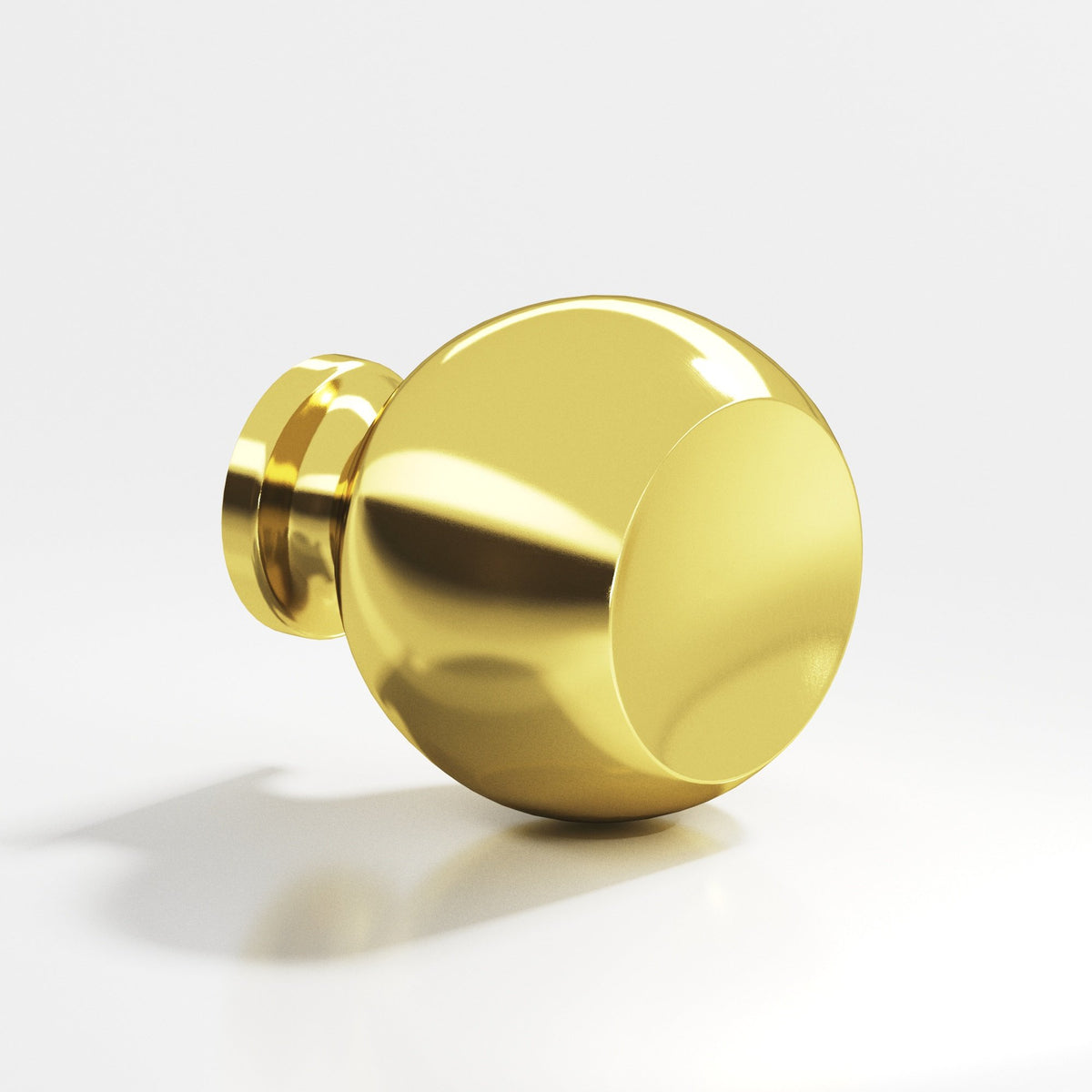 Colonial Bronze 182 Ball Knob, 1 in Diameter - French Gold