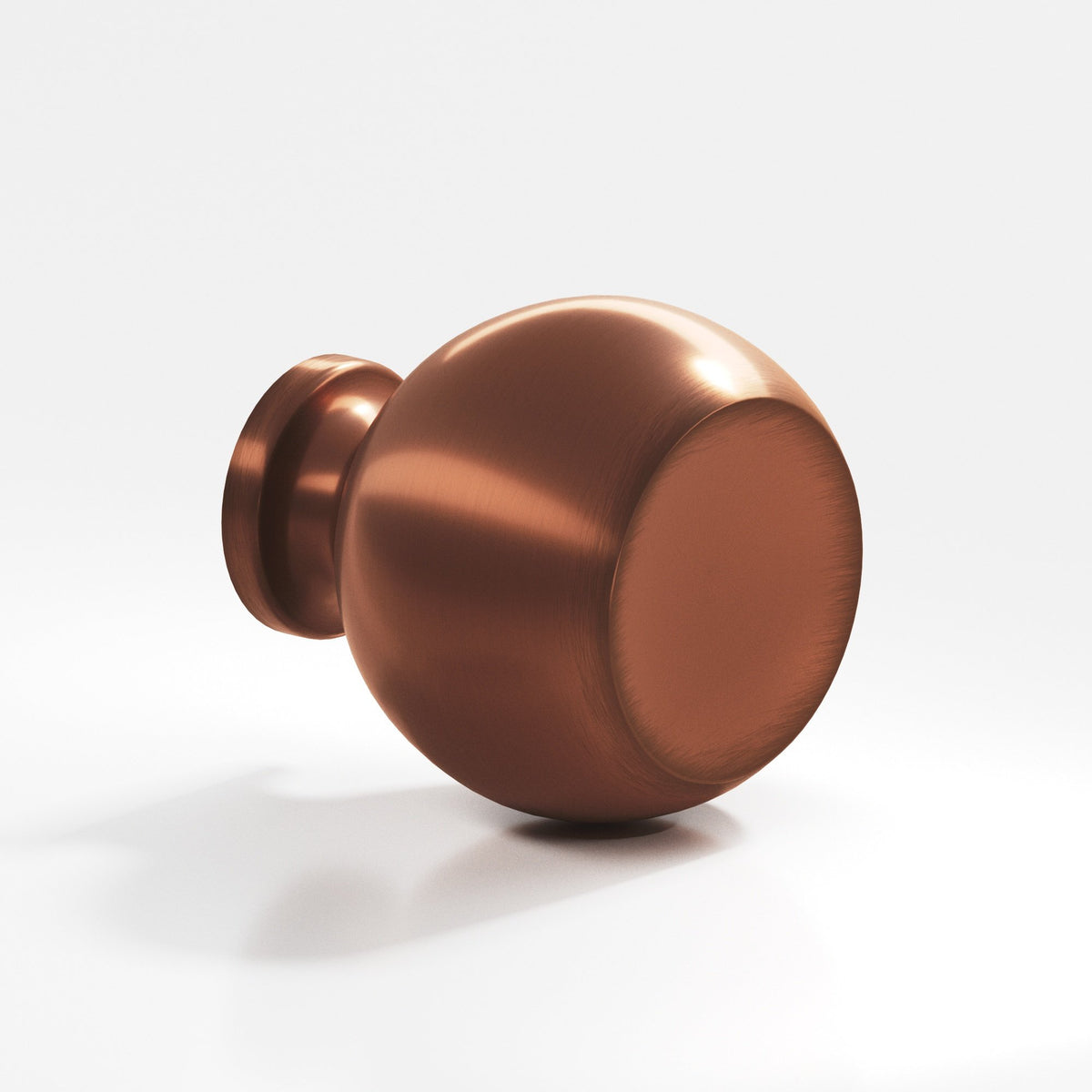 Colonial Bronze 183 Ball Knob, 1-1/4 in Diameter - Matte Antique Copper