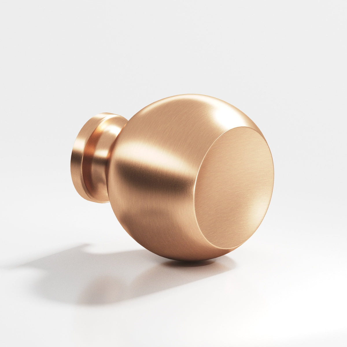 Colonial Bronze 182 Ball Knob, 1 in Diameter - Satin Bronze