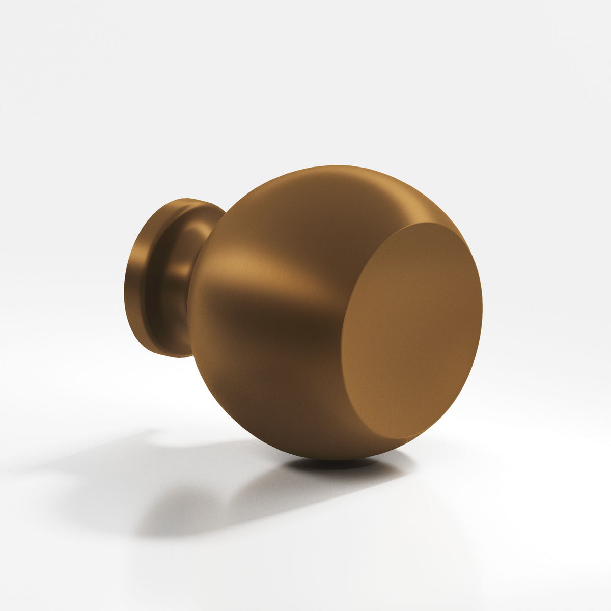 Colonial Bronze 182 Ball Knob, 1 in Diameter - Matte Light Statuary Bronze