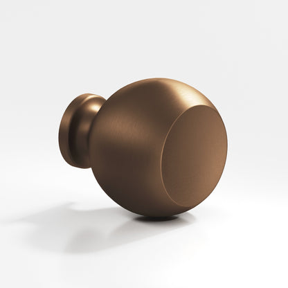 Colonial Bronze 183BB Ball Back-to-Back Shower Door Knob Kit, 1-1/4 in Diameter - Matte Oil Rubbed Bronze