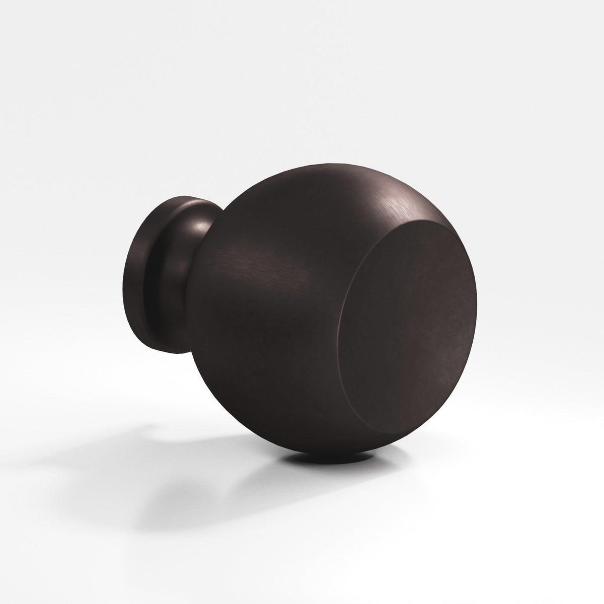 Colonial Bronze 182 Ball Knob, 1 in Diameter - Matte Dark Statuary Bronze