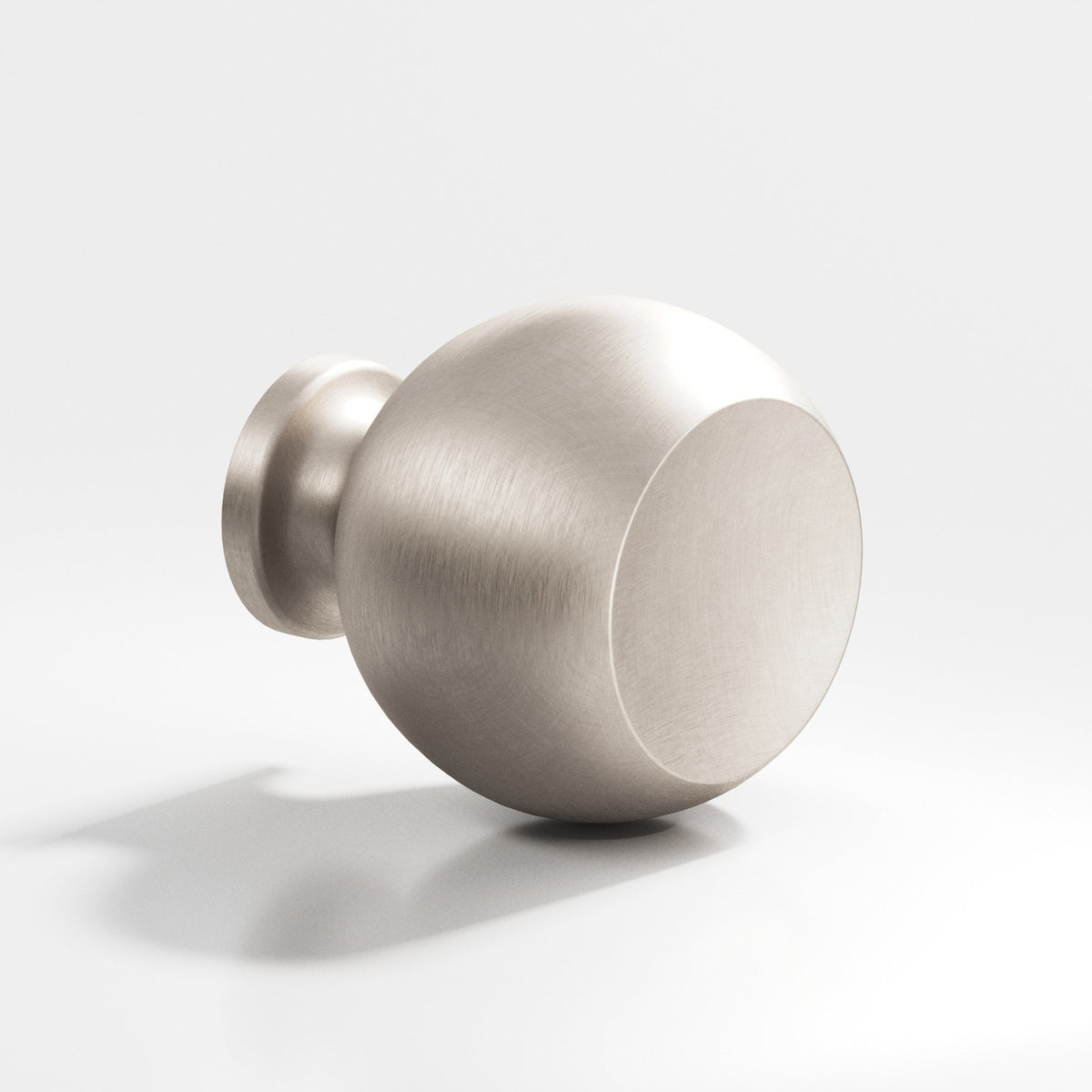 Colonial Bronze 182 Ball Knob, 1 in Diameter - Matte Satin Nickel