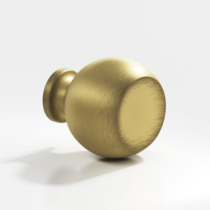 Colonial Bronze 183BB Ball Back-to-Back Shower Door Knob Kit, 1-1/4 in Diameter - Matte Antique Satin Brass
