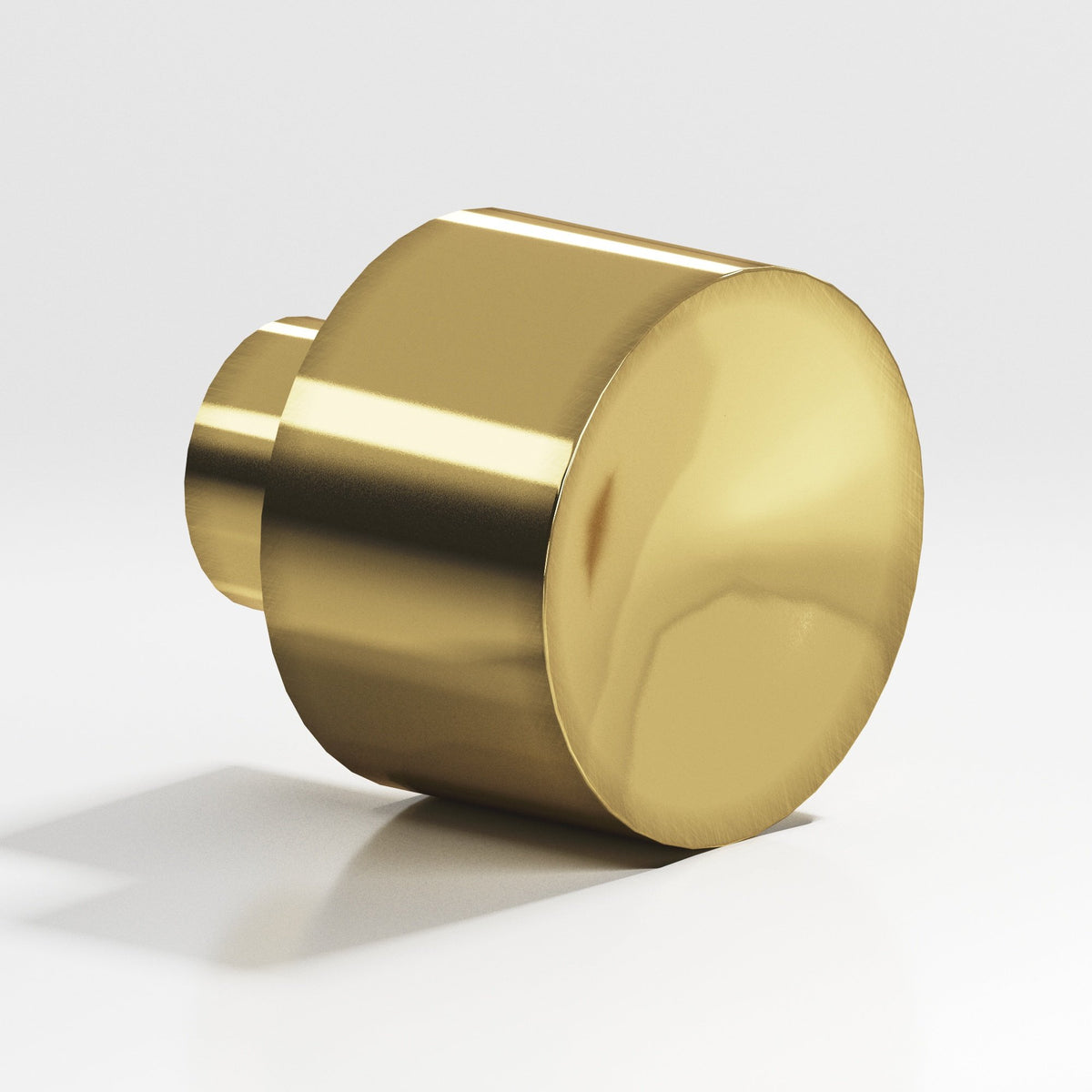 Colonial Bronze 184 Wide Cylinder Knob, 1 in Diameter - Antique Bronze