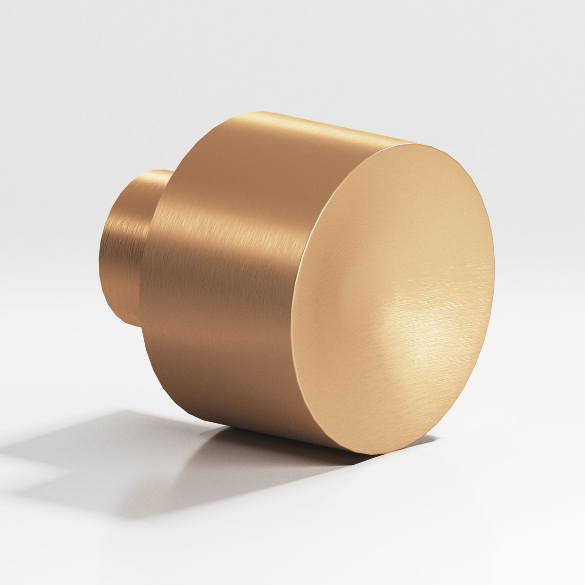 Colonial Bronze 185 Wide Cylinder Knob, 1-1/4 in Diameter - Matte Satin Bronze