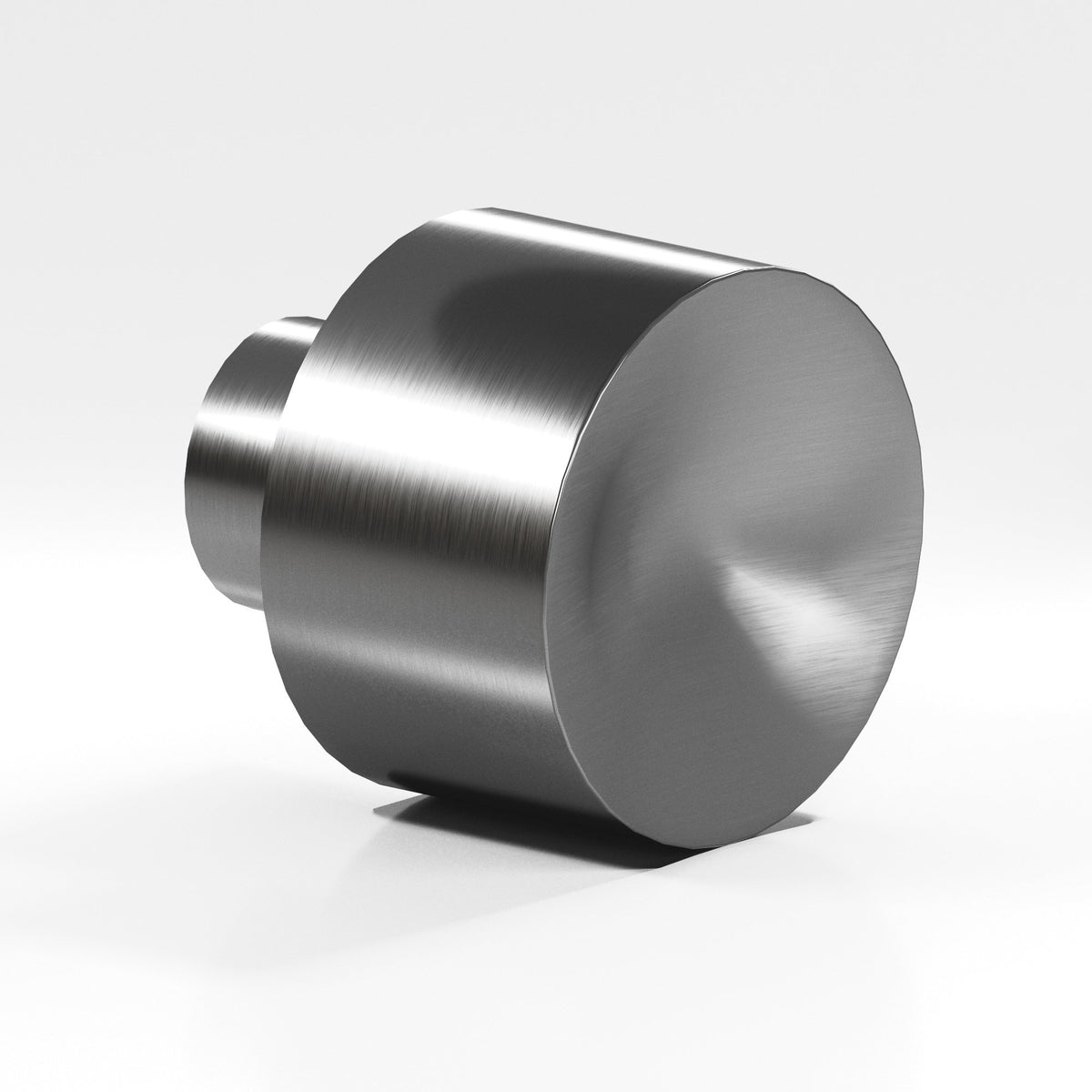 Colonial Bronze 184 Wide Cylinder Knob, 1 in Diameter - Graphite