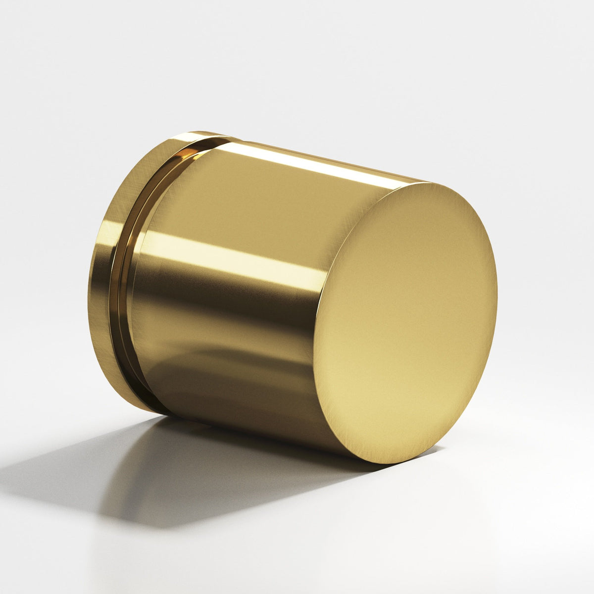 Colonial Bronze 187BB Banded Cylinder Back-to-Back Shower Door Knob Kit, 1-1/4 in Diameter - Antique Bronze