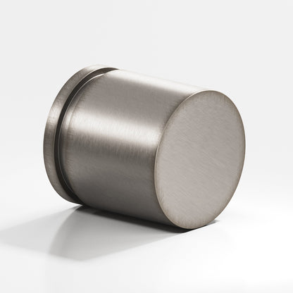 Colonial Bronze 187BB Banded Cylinder Back-to-Back Shower Door Knob Kit, 1-1/4 in Diameter - Pewter