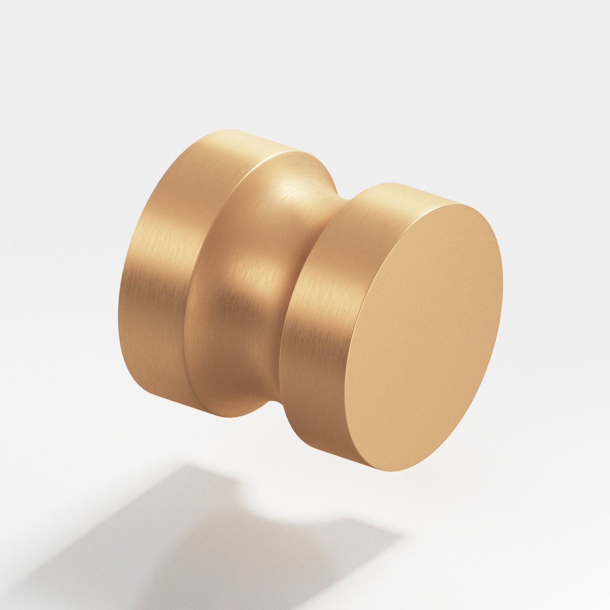 Colonial Bronze 189 Stepped Round Knob, 1-1/4 in Diameter - Matte Satin Bronze
