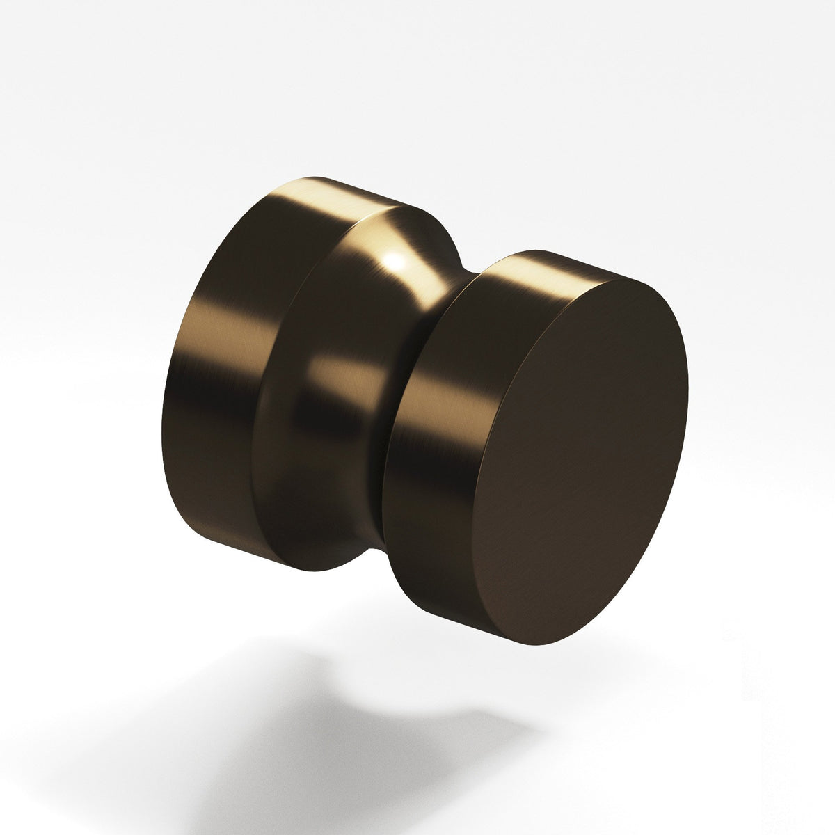 Colonial Bronze 188 Stepped Round Knob, 1-1/4 in Diameter - Oil Rubbed Bronze