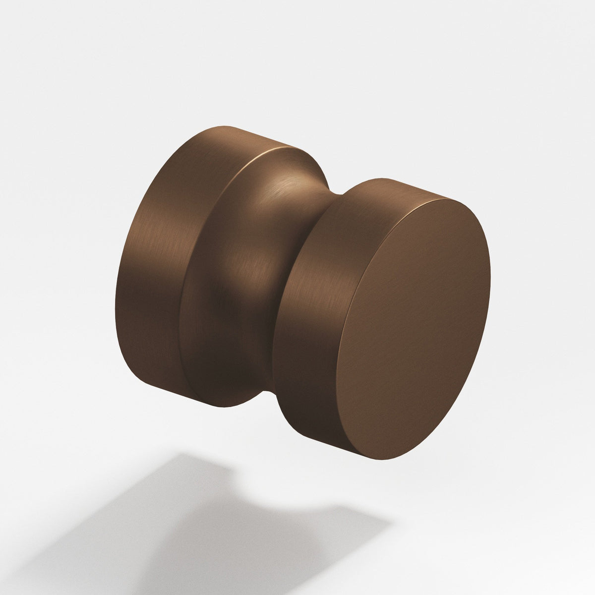 Colonial Bronze 188 Stepped Round Knob, 1-1/4 in Diameter - Matte Oil Rubbed Bronze