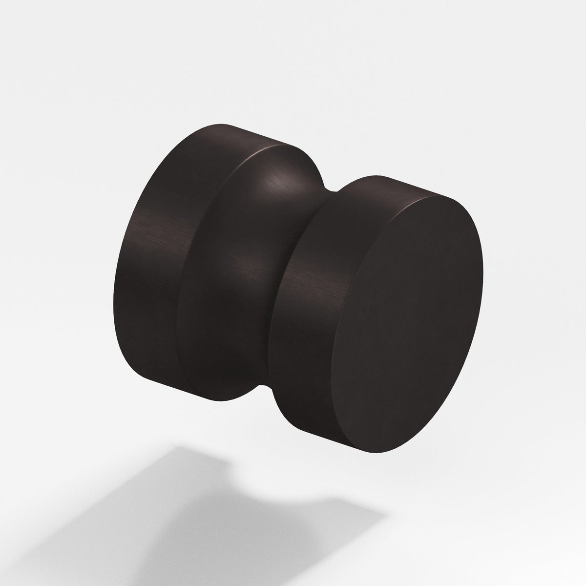 Colonial Bronze 188 Stepped Round Knob, 1-1/4 in Diameter - Matte Dark Statuary Bronze