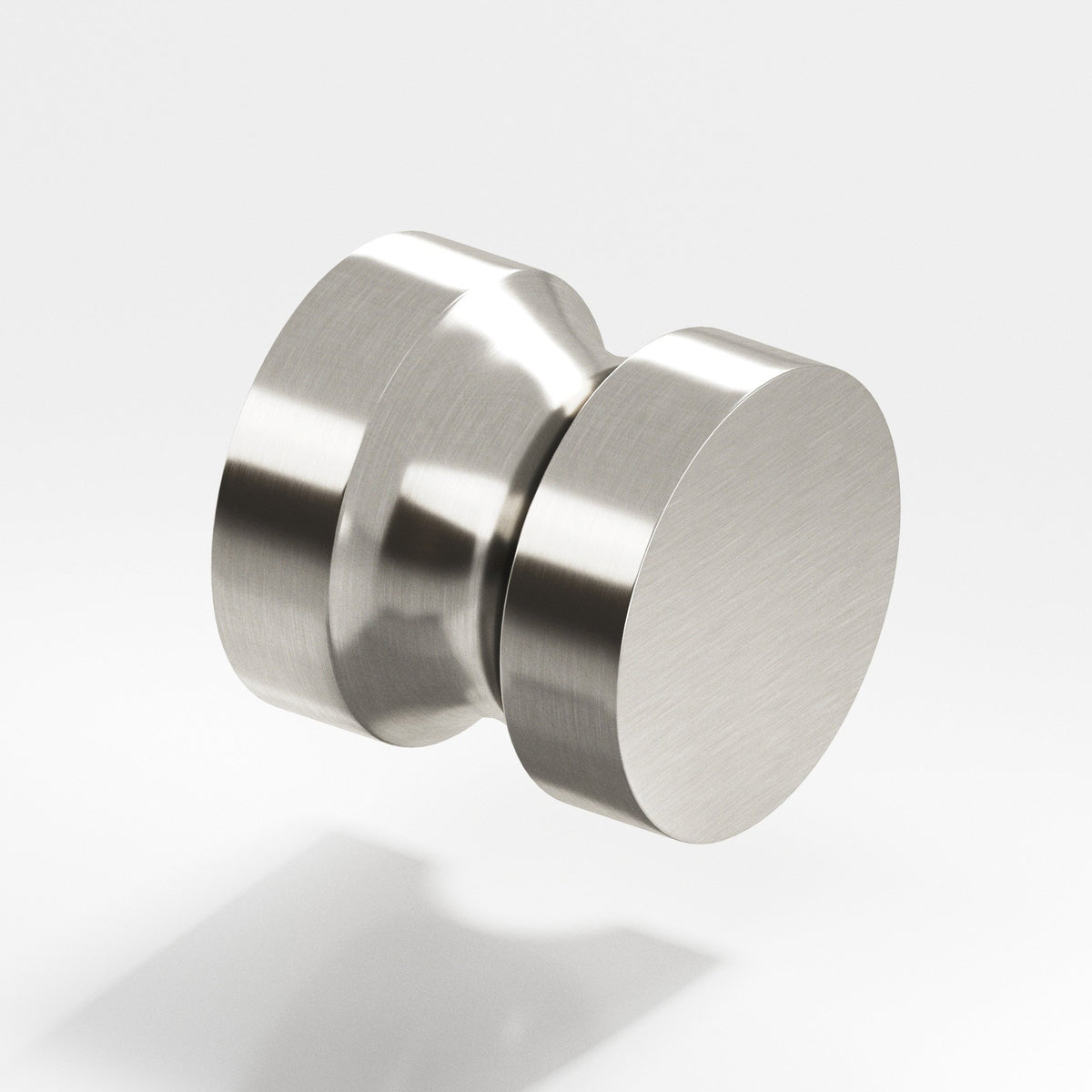 Colonial Bronze 189 Stepped Round Knob, 1-1/4 in Diameter - Satin Nickel