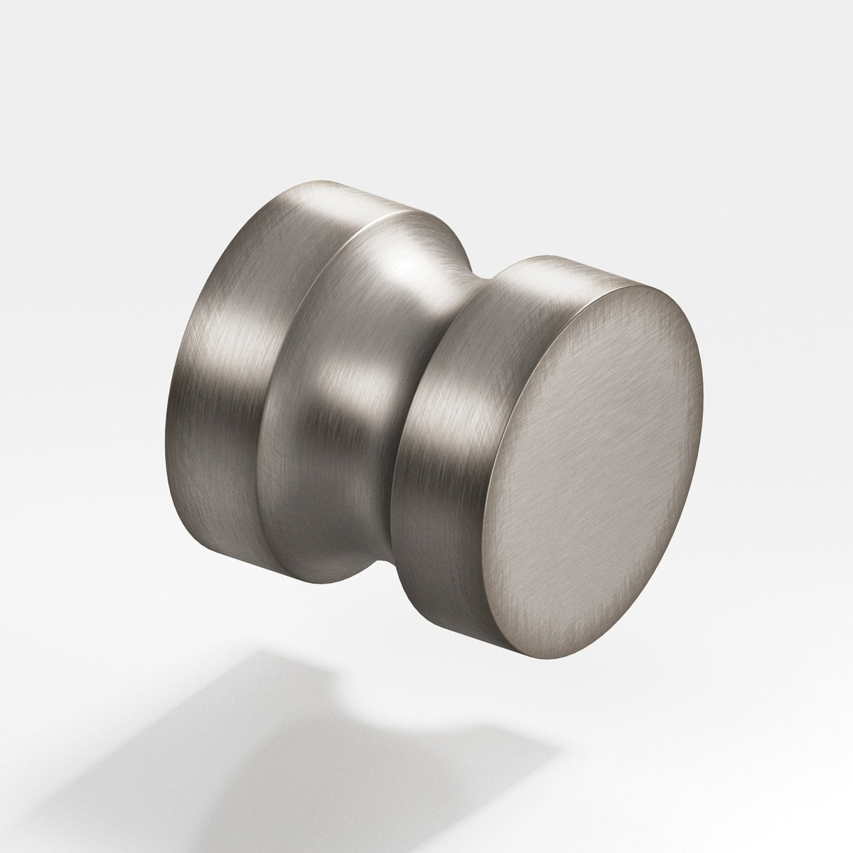 Colonial Bronze 188 Stepped Round Knob, 1-1/4 in Diameter - Pewter