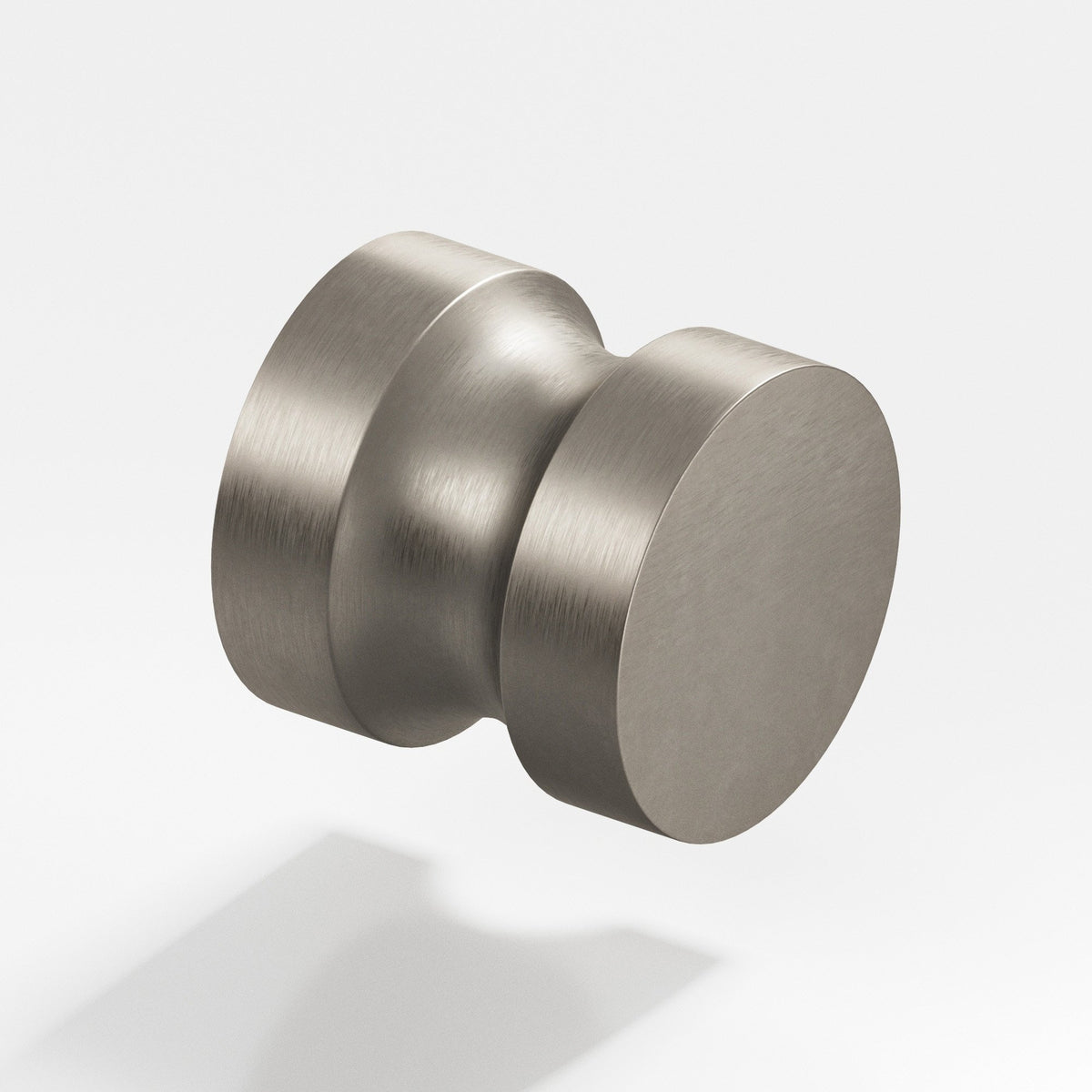 Colonial Bronze 189 Stepped Round Knob, 1-1/4 in Diameter - Matte Pewter
