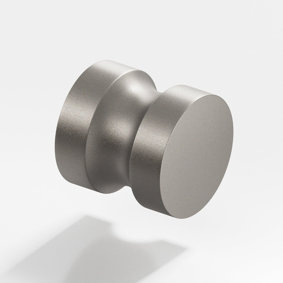 Colonial Bronze 188 Stepped Round Knob, 1-1/4 in Diameter - Frost Nickel™
