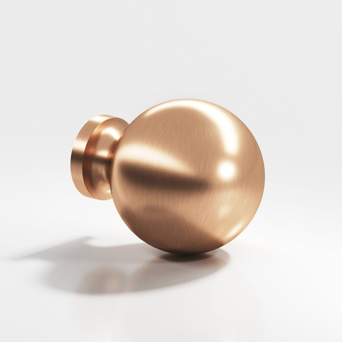 Colonial Bronze 197BB Globe Back-to-Back Shower Door Knob Kit, 1-1/4 in Diameter - Satin Bronze