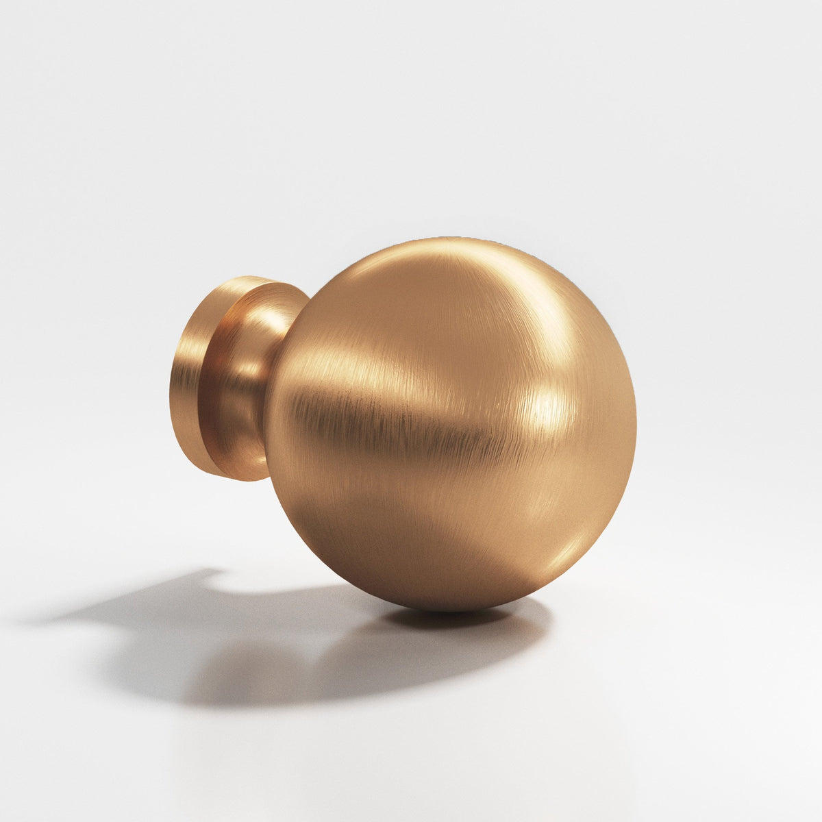 Colonial Bronze 196 Globe Knob, 1 in Diameter - Matte Satin Bronze