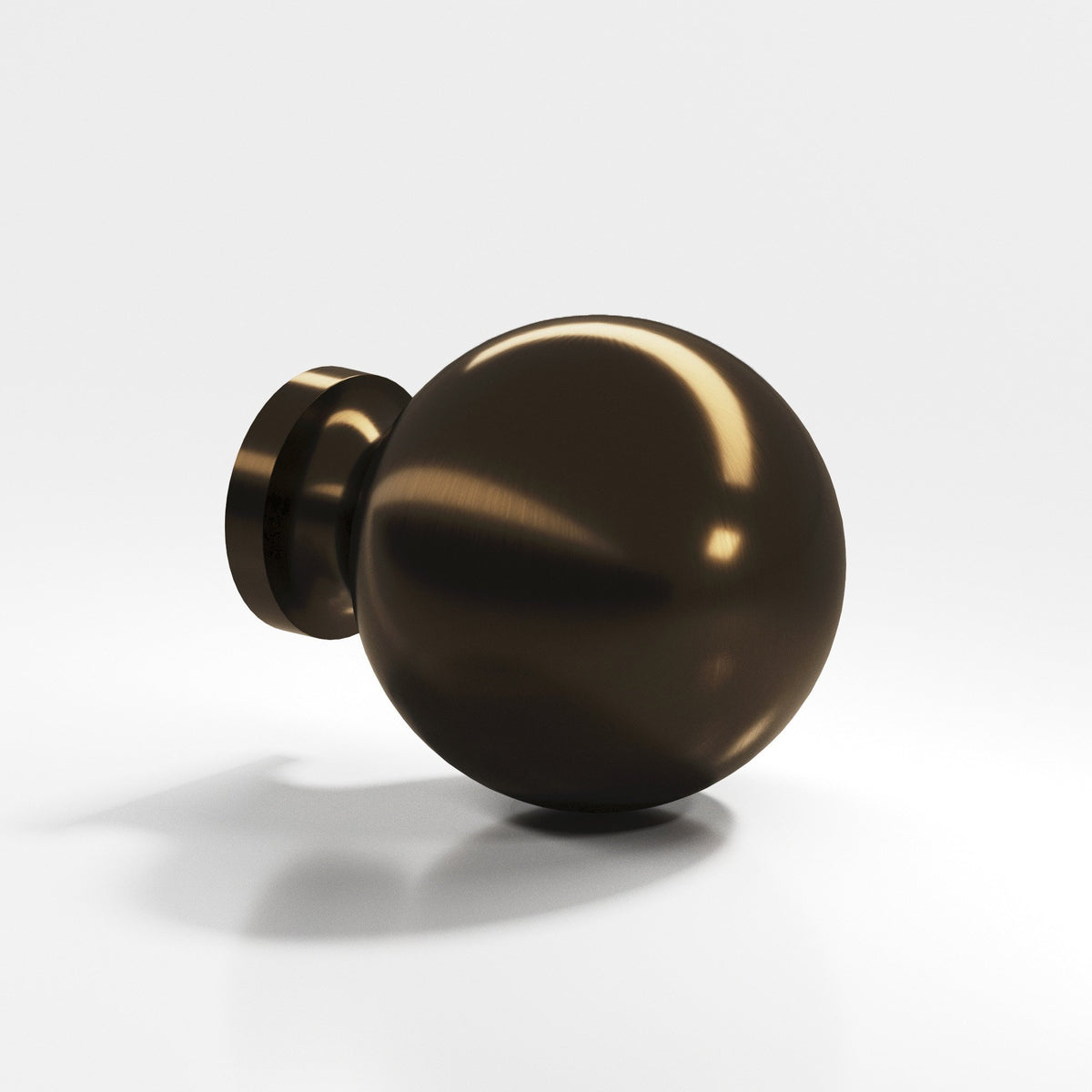 Colonial Bronze 196BB Globe Back-to-Back Shower Door Knob Kit, 1 in Diameter - Oil Rubbed Bronze