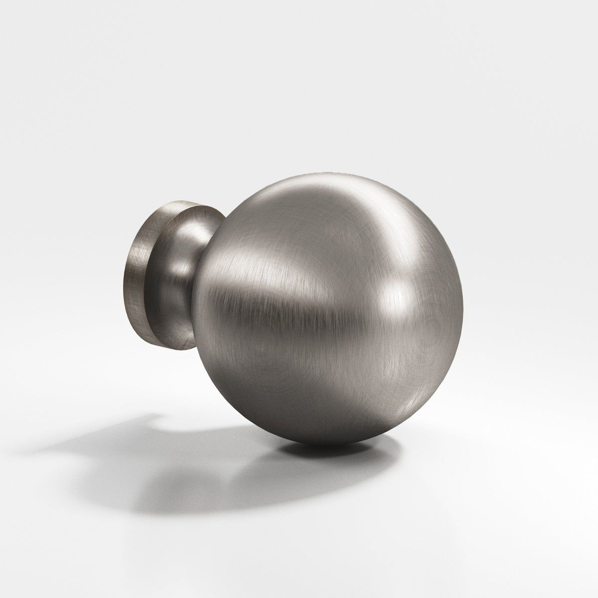 Colonial Bronze 197BB Globe Back-to-Back Shower Door Knob Kit, 1-1/4 in Diameter - Pewter