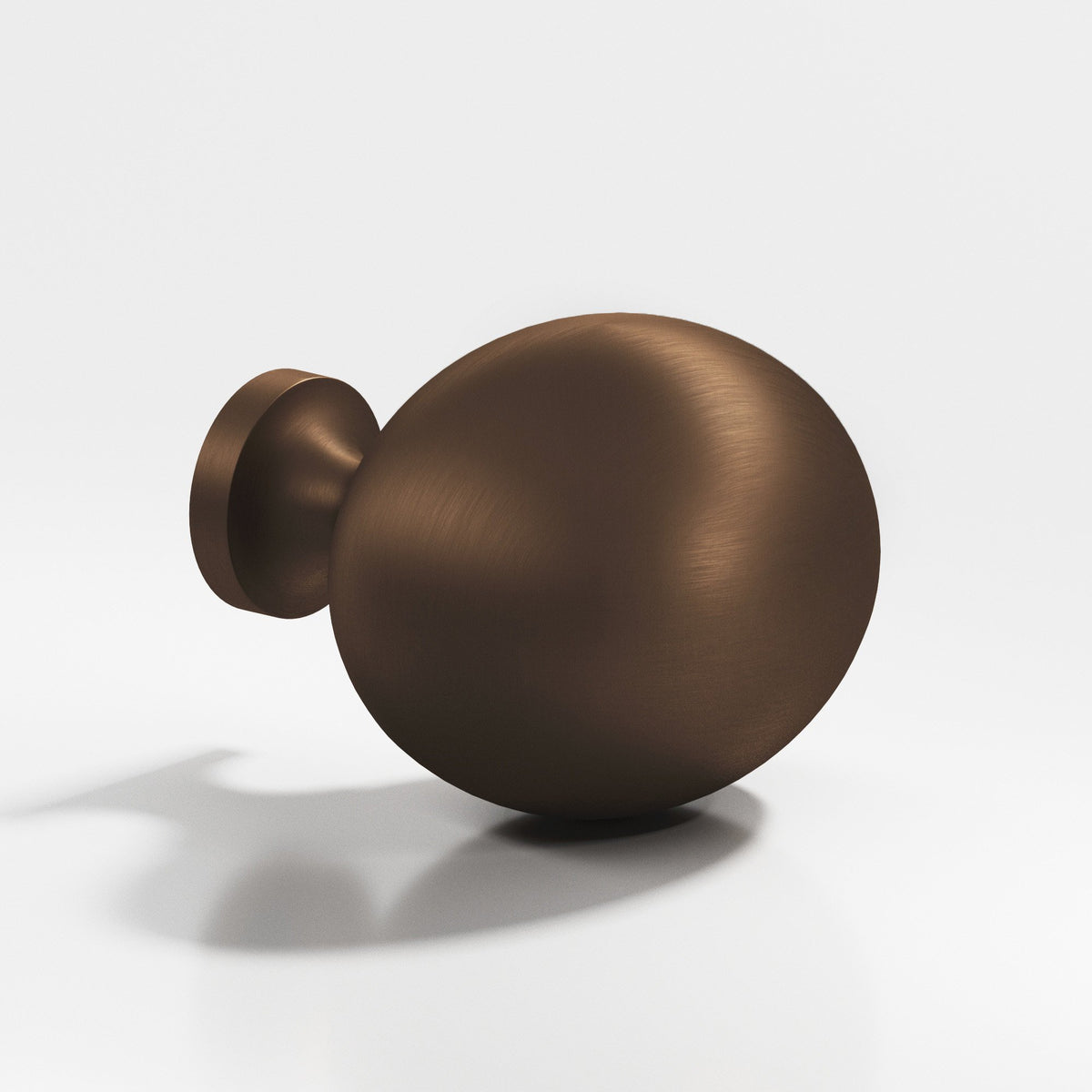 Colonial Bronze 198 Oval Egg Knob, 1-1/4 x 1 in - Matte Oil Rubbed Bronze