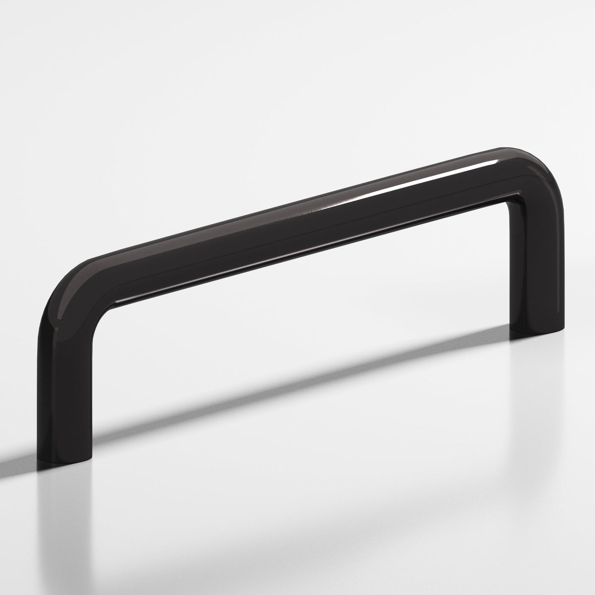 Colonial Bronze 206 Wire Pull, 1-3/4 in Projection - Satin Black