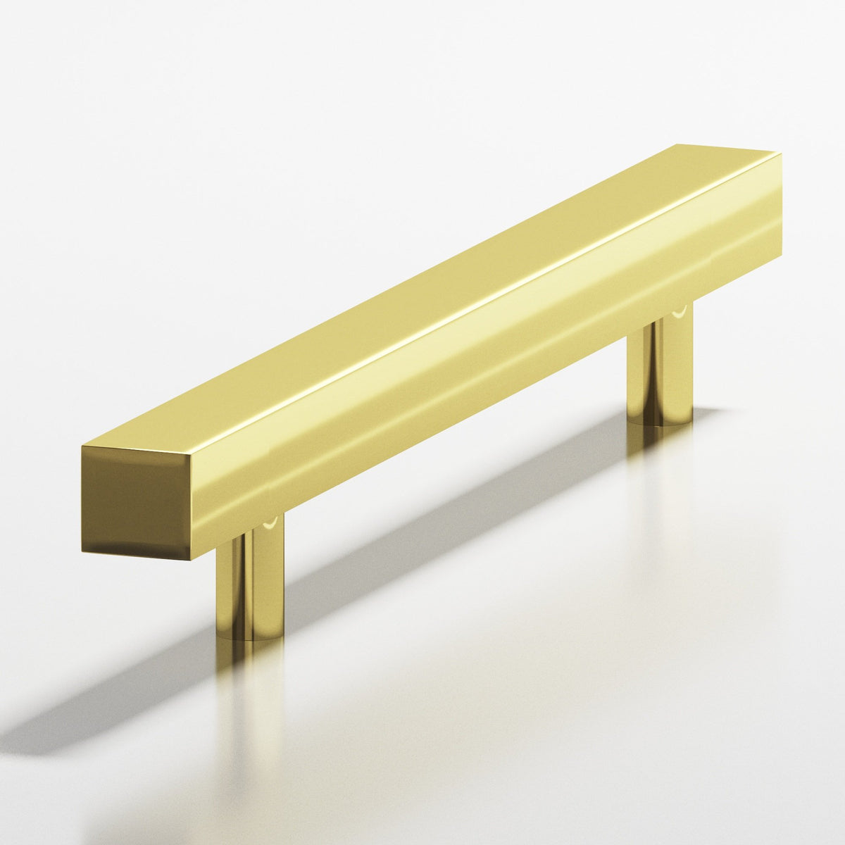 Colonial Bronze 506 Square Pull with Straight Posts, 1-1/4 in Projection