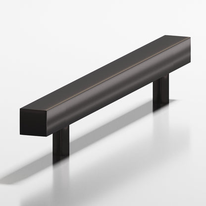Colonial Bronze 217 Square Pull with Straight Posts, 2-3/16 in Projection