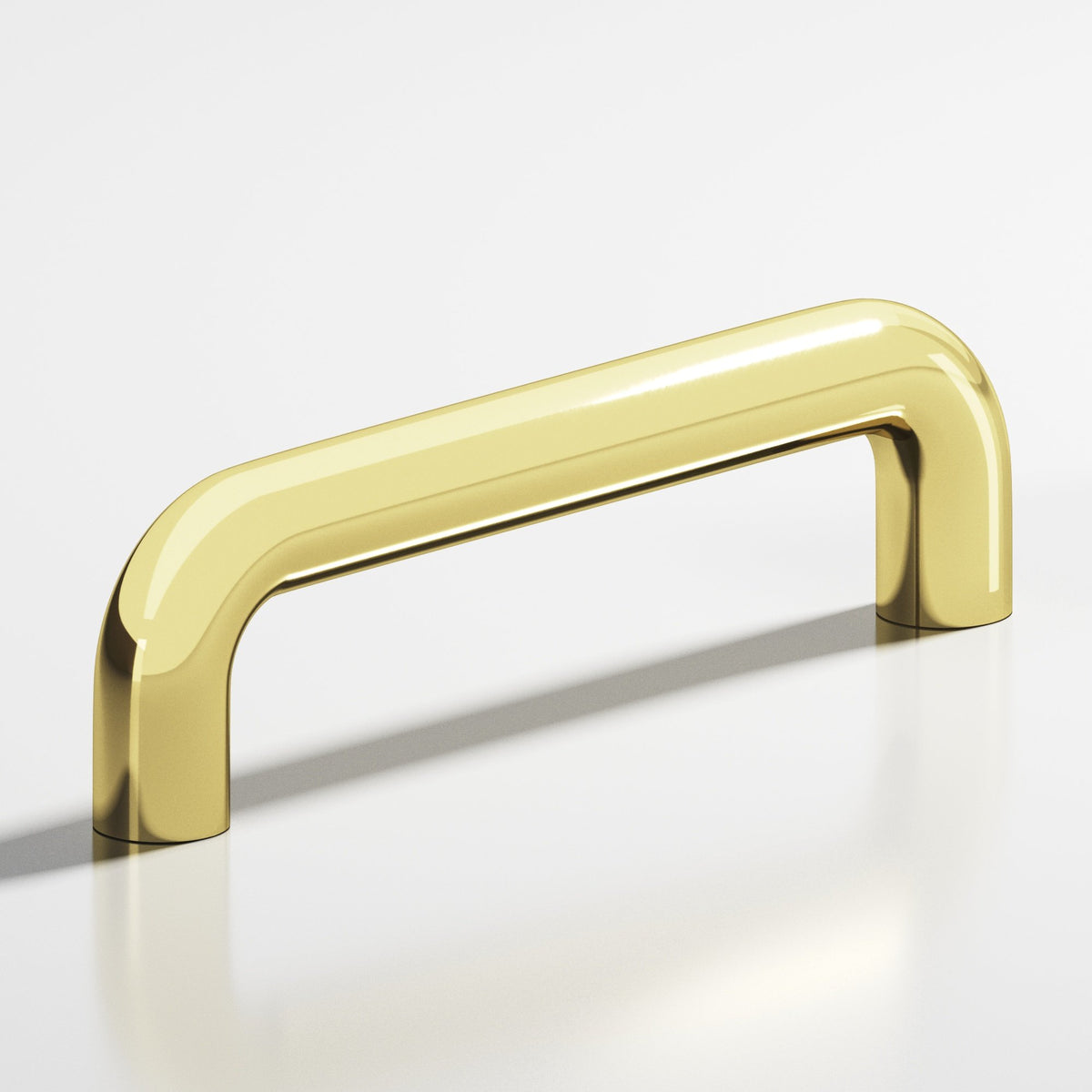 Colonial Bronze 822 Wire Pull, 1-7/8 in Projection - Polished Brass